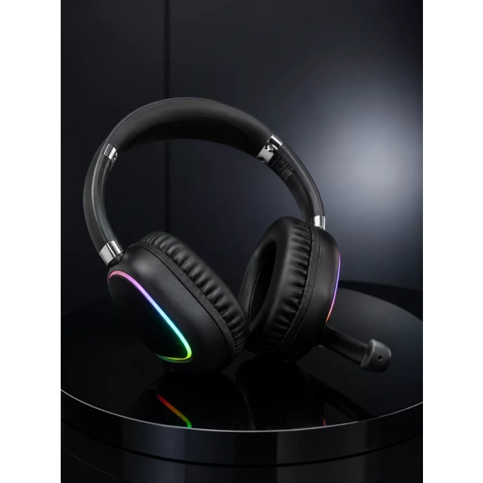 VipMarketim Kablosuz Bluetooth 5.0 Kulaklık RGB Işıklı Tasarım