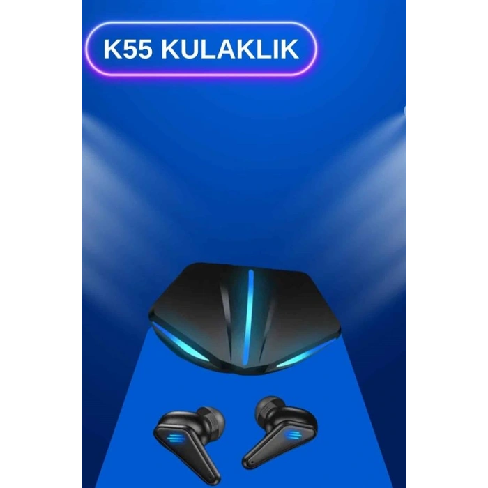 VipMarketim Kablosuz Bluetooth Bağlantılı Kulaklık ve Dokunmatik Ekran Akıllı Saat Arama Cevaplama