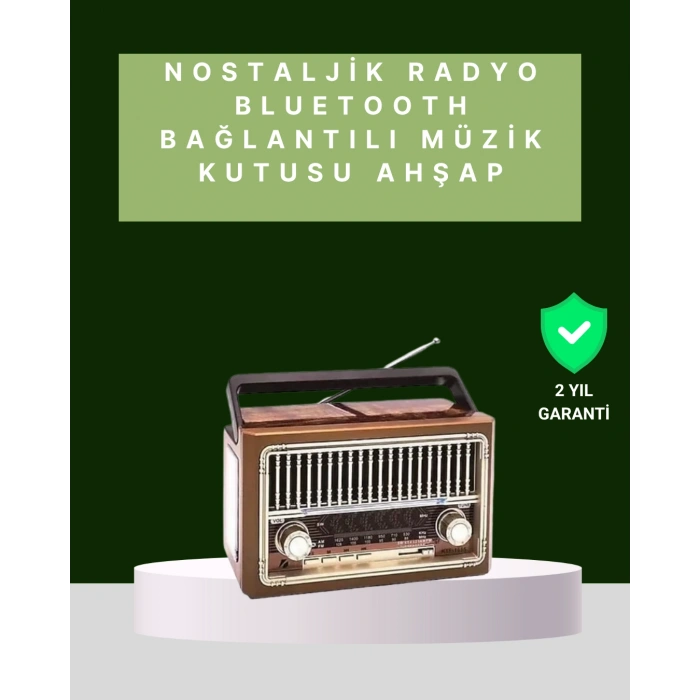 VipMarketim Kablosuz Bluetooth Hoparlör ve FM Radyo