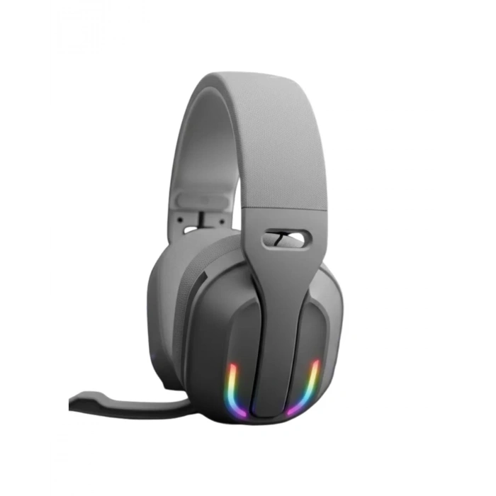 VipMarketim Kablosuz Bluetooth Kulaklık RGB Işıklı Mikrofonlu Stereo Kulaküstü Kulaklık