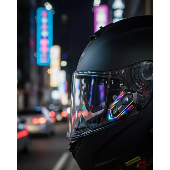 VipMarketim Kablosuz Bluetooth Motosiklet Kask İntercom IPX6 Su Geçirmez