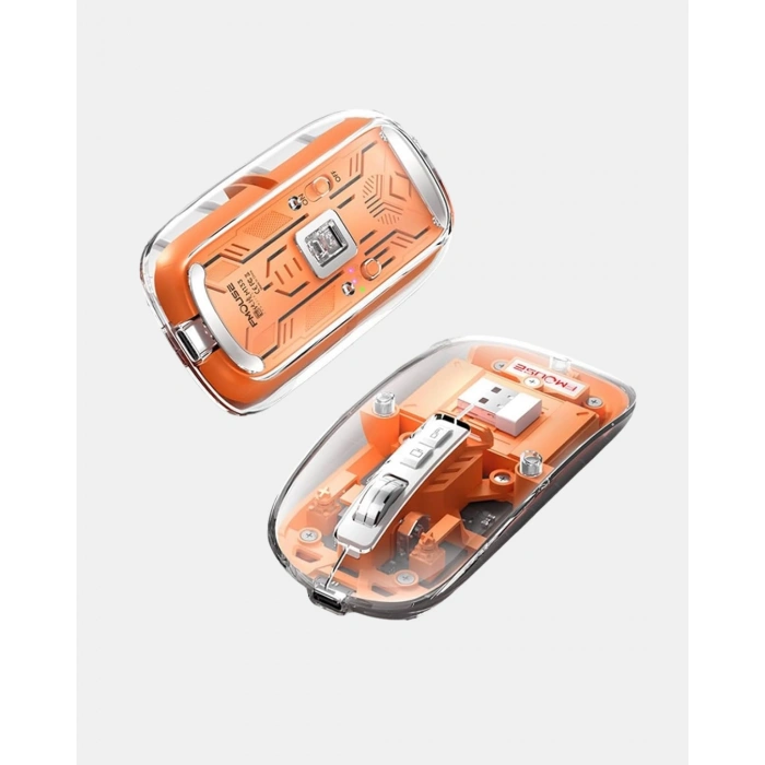 VipMarketim Kablosuz Çift Modlu Mouse – Bluetooth 5.0 + 2.4GHz