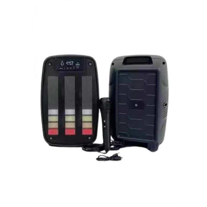 VipMarketim Kablosuz Hoparlör İOS ve Android Uyumlu Şarjlı SD Kart Girişli Bluetooth Hoparlör