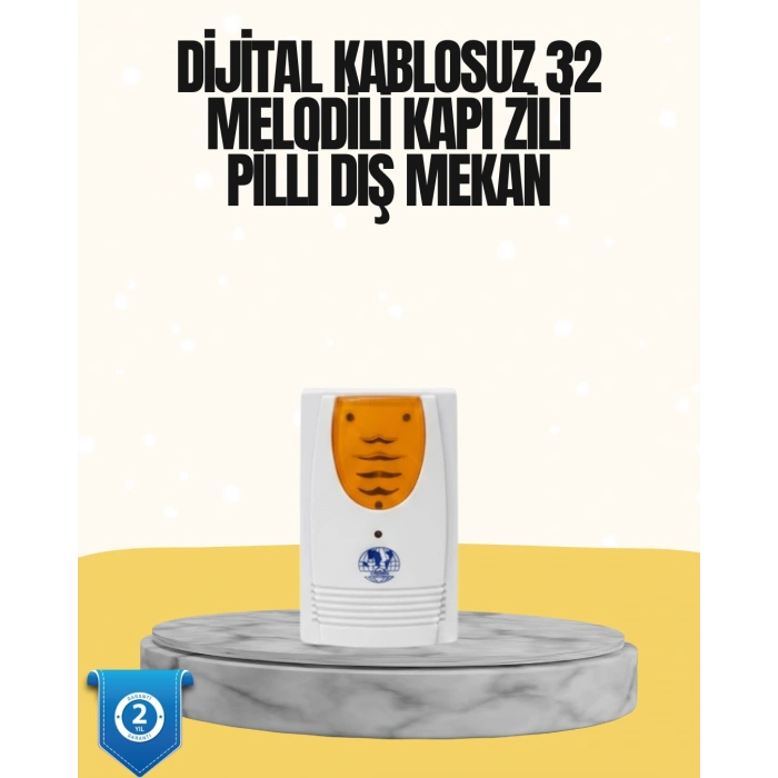 VipMarketim Kablosuz Kapı Zili Düzenli ve Konforlu Yaşam Alanları İçin