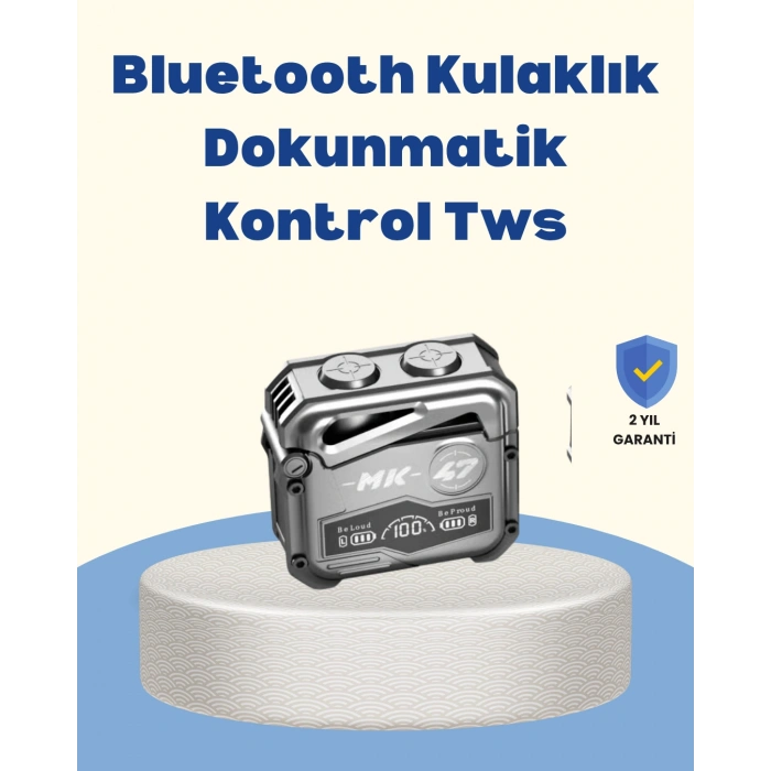 VipMarketim Kablosuz Kulaklık – 3D Ses ve Gürültü Engelleme