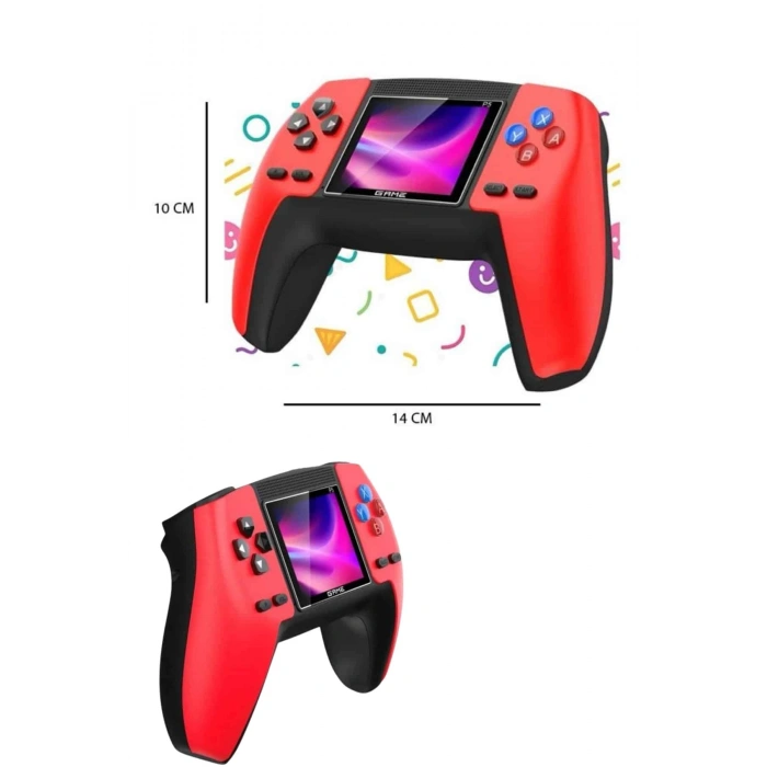 VipMarketim Kablosuz Oyun Konsolu Atari Game Stick Retro Konsol 520 Oyunlu