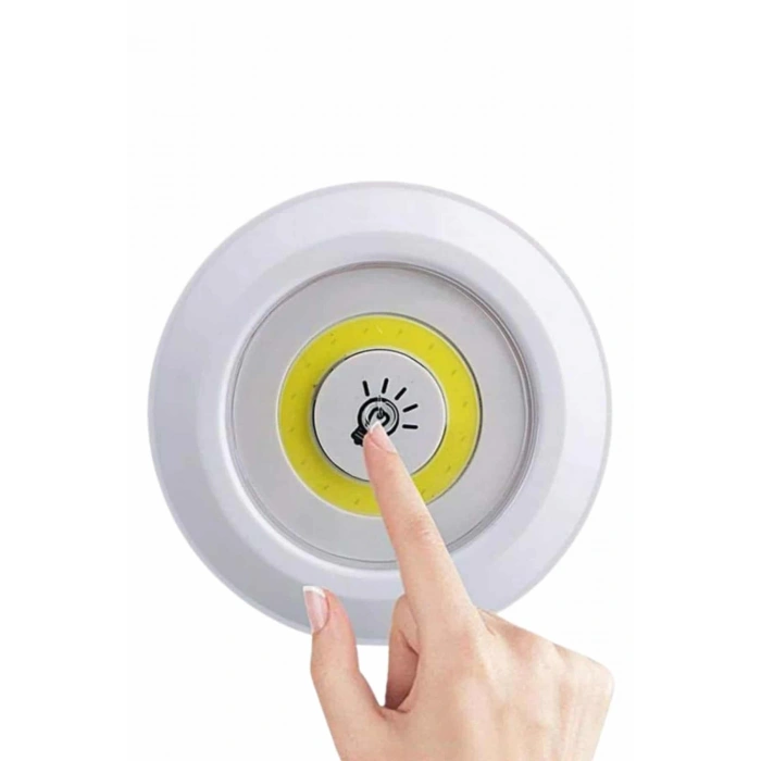 VipMarketim Kablosuz Pilli Işıldak Masa Lambası Mutfak Tezgah Altı Banyo Dolabı Dolap İçi