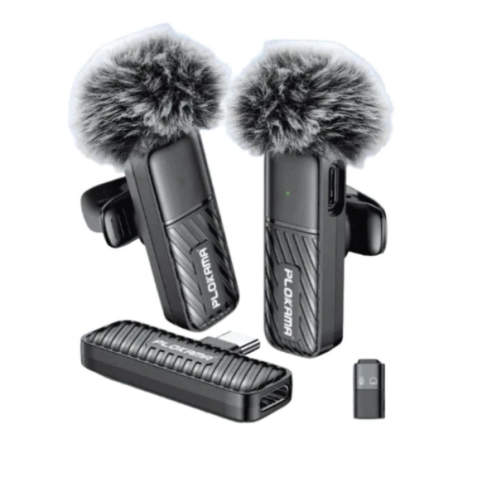 VipMarketim Kablosuz Type-C Yaka Mikrofonu