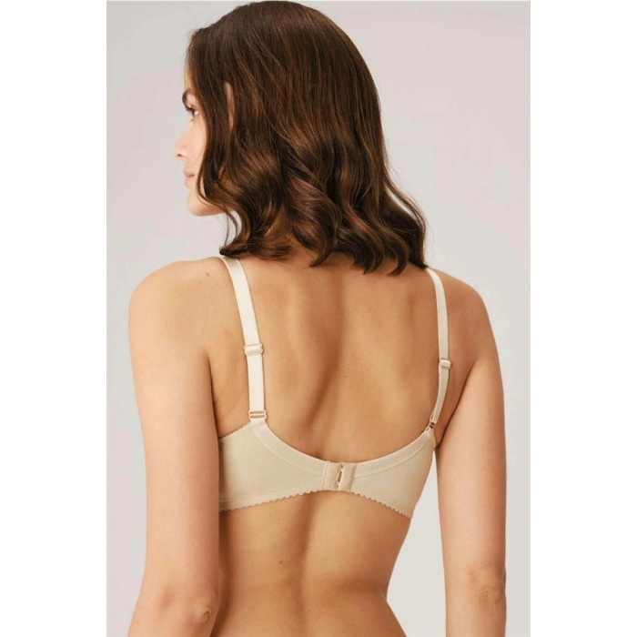 VipMarketim Kadın Balenli Desteksiz Dolgusuz Toparlayıcı Günlük Klasik Küçültücü Sütyen (3525)