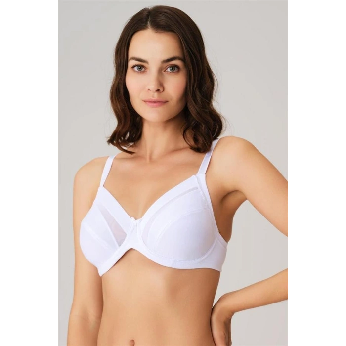 VipMarketim Kadın Balenli Desteksiz Dolgusuz Toparlayıcı Küçültücü Sütyen (3702)
