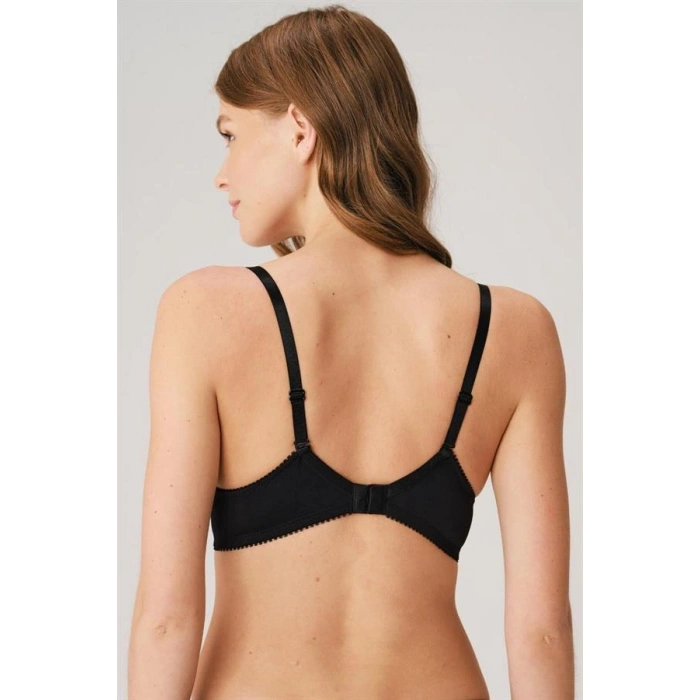 VipMarketim Kadın Balenli Extra Destekli Dolgulu Askıları Çıkabilen Günlük Klasik T-shirt Sütyeni (3667)