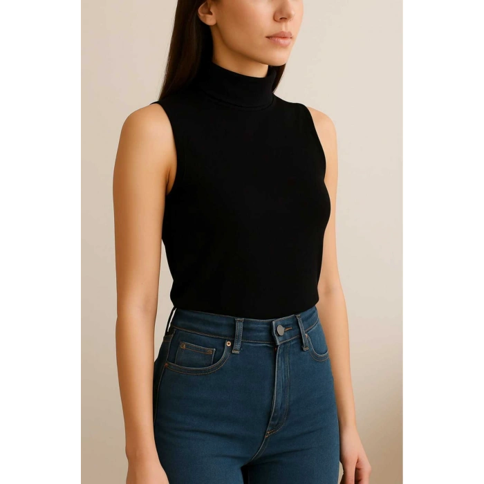 VipMarketim Kadın Kolsuz Body (2 Adet)-(17952)