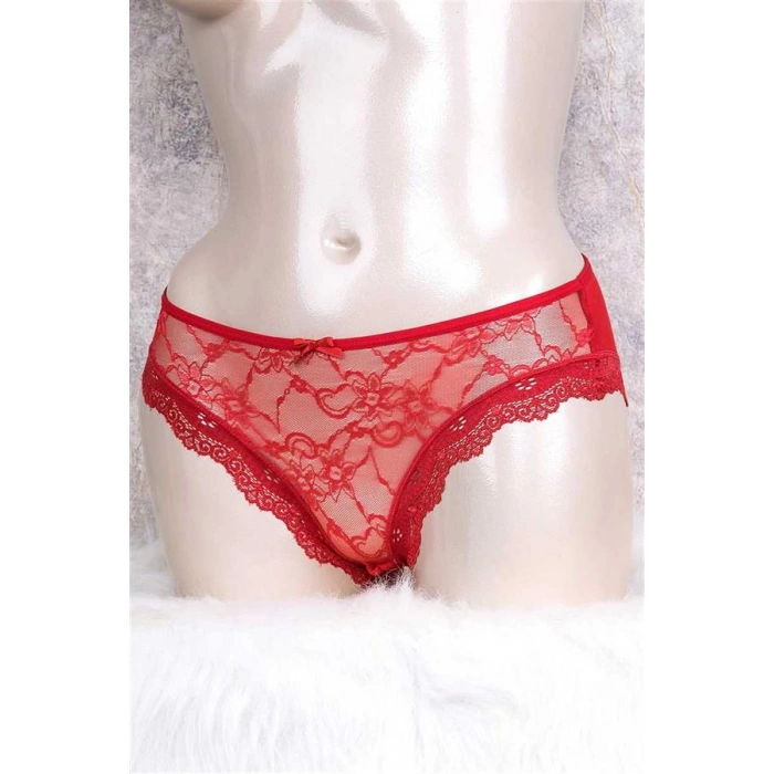 Vipmarketim Kadın Önü Dantelli Arkası Pamuklu Slip ( ) (kod:2718)