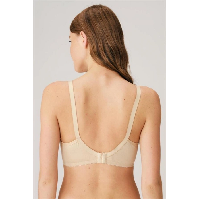 VipMarketim Kadın Pamuklu Balenli Desteksiz Dolgusuz Toparlayıcı Küçültücü Sütyen (3714)