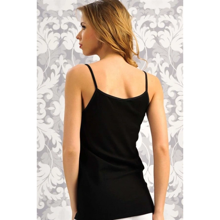 VipMarketim Kadın Pamuklu İp Askılı Atlet (8547)