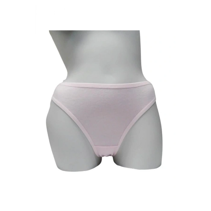 VipMarketim Kadın Pamuklu Ribana Slip (2687)