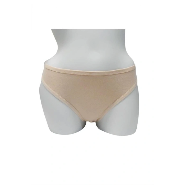 VipMarketim Kadın Pamuklu Ribana Slip (2687)