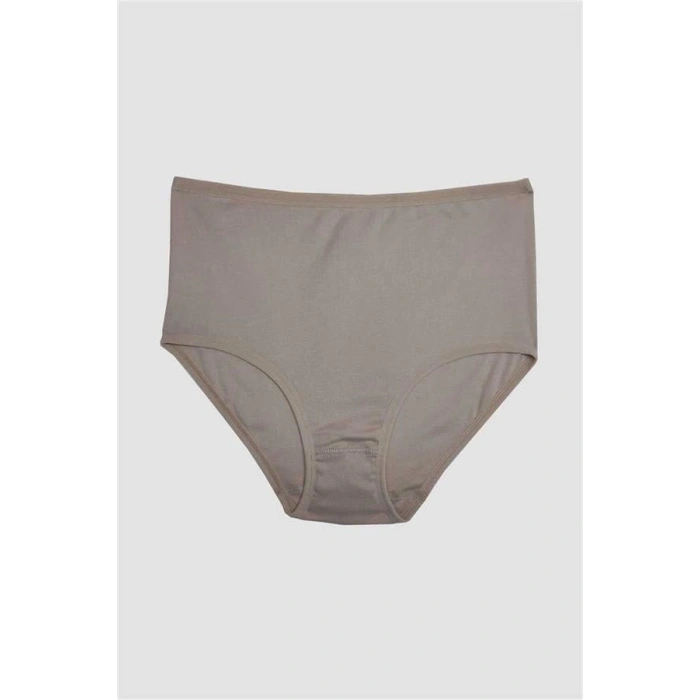 Vipmarketim Kadın Pamuklu Ribana Yüksek Bel Geniş Bel Lastikli Külot ( ) (kod:2686)