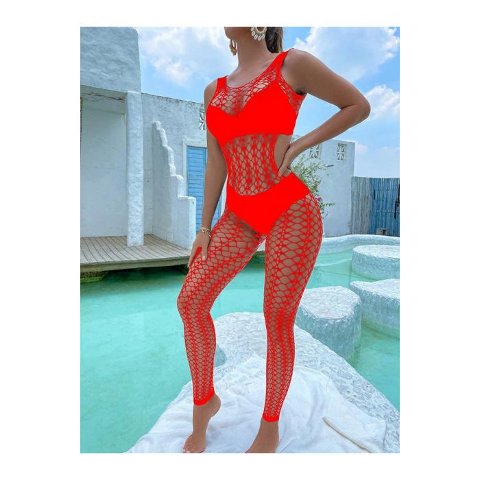 VipMarketim Kadın Seksi Fantazi File Çorabı Utra Esnek Büyük Beden Uygun