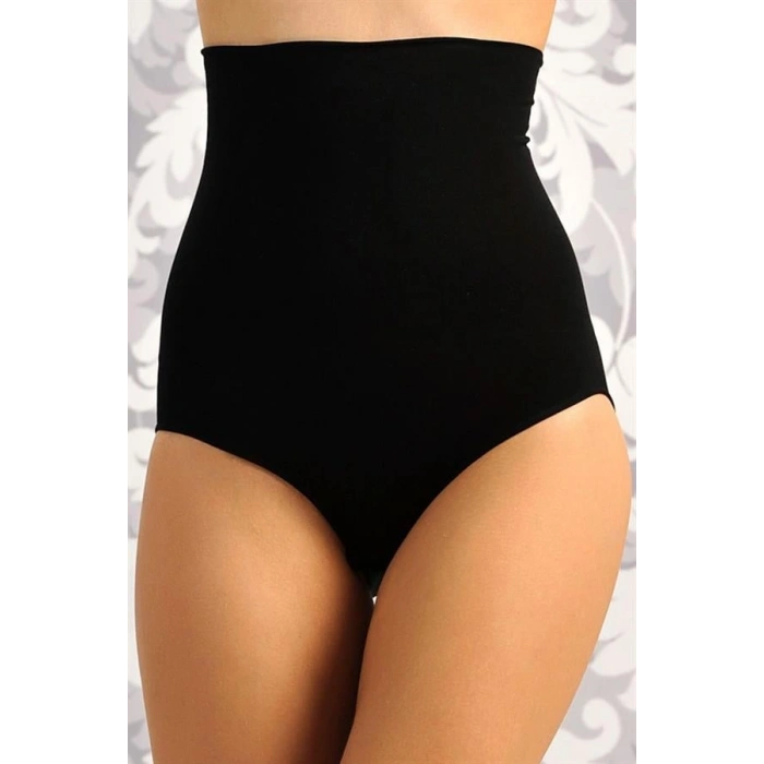 VipMarketim Kadın Toparlayıcı Bel İnceltici Dikişsiz Yüksek Bel Külot Korse (2540s)