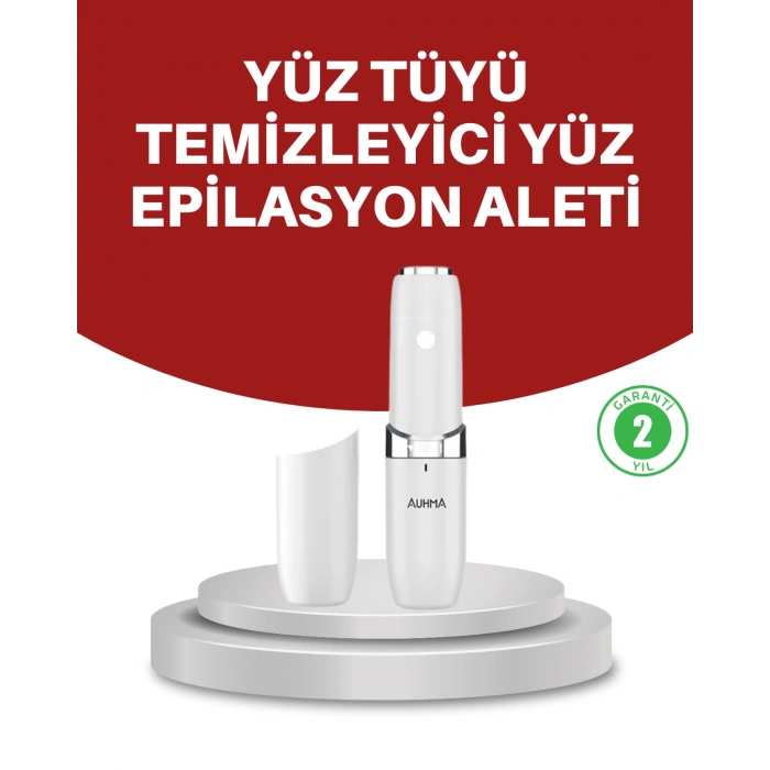 VipMarketim Kadınlar İçin Yüz Tüy Alma Cihazı Nazik ve Etkili Kullanım