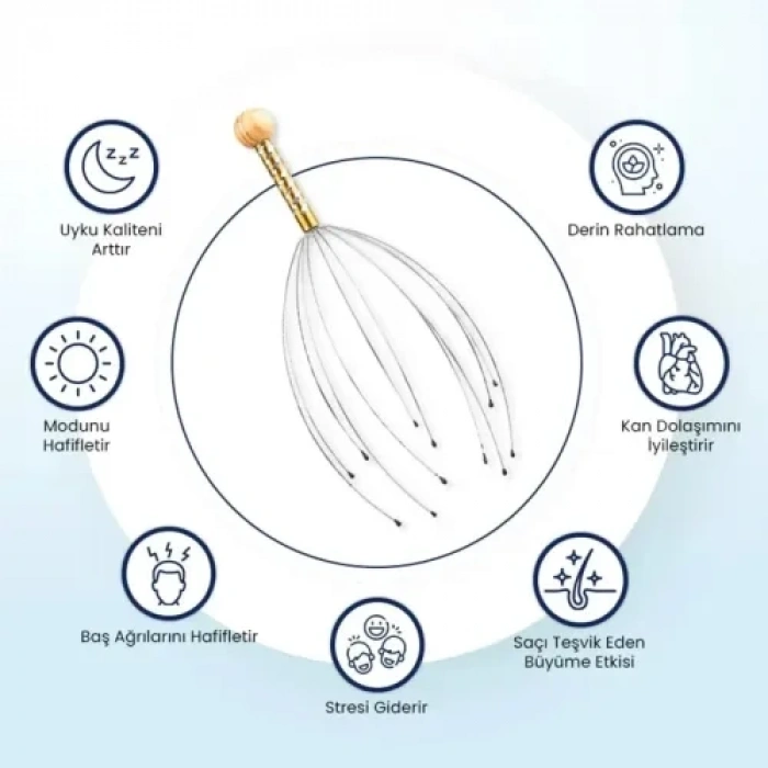 VipMarketim Kafa Masaj Aleti