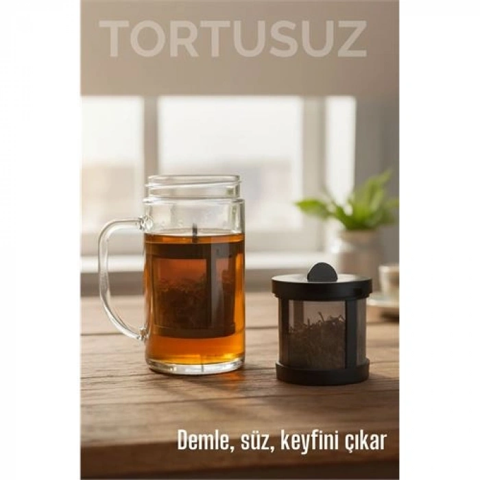 VipMarketim Kafes Çay Süzgeci - Bitki Çayı Süzgeci - Polikarbon
