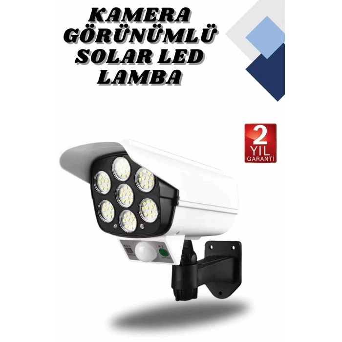 VipMarketim Kamera Görünümlü Led Lamba Dönebilen Bahçe Aydınlatması Duvar Lambası