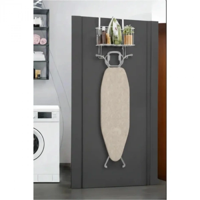 VipMarketim Kapı Arkası Ütü ve Ütü Masası Askısı Organizer