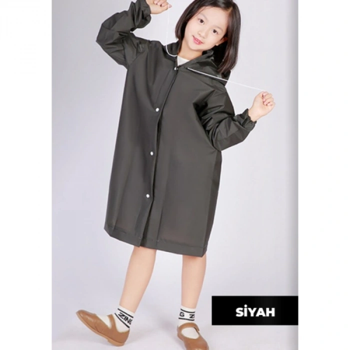 VipMarketim Kapüşonlu Çocuk Yağmurluk