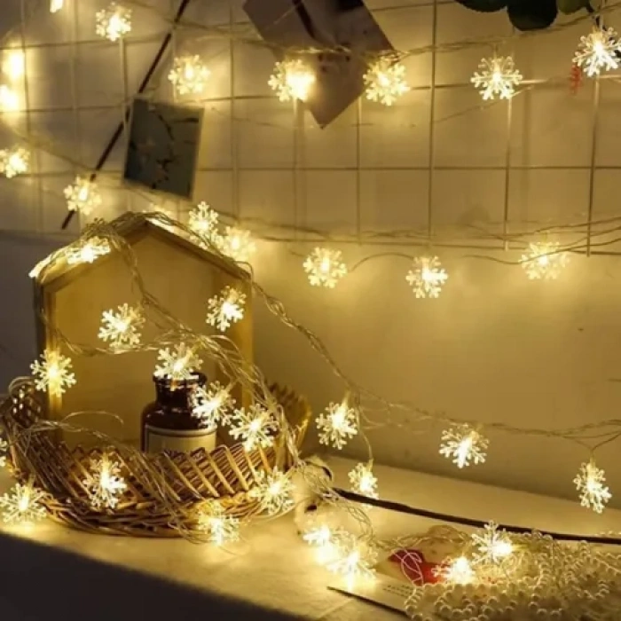 VipMarketim Kar Tanesi 5m 28 Led Gün Işığı