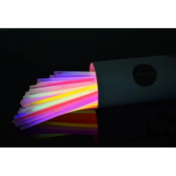 VipMarketim Karanlıkta Parlayan Fosforlu Glow Taç Fosforlu Renkli Taç 6 Adet