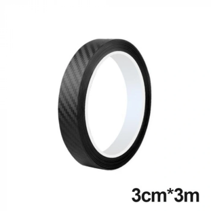 VipMarketim Karbon Fiber Araba Koruyucu Bant
