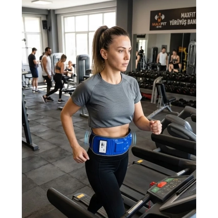 VipMarketim Karın Masaj Kemeri Çok Motorlu Titreşimli Bel Masaj Cihazı