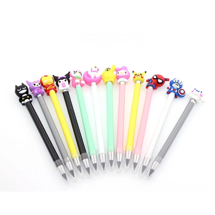 VipMarketim Karışık Kahraman Figürlü Kurşun Kalem