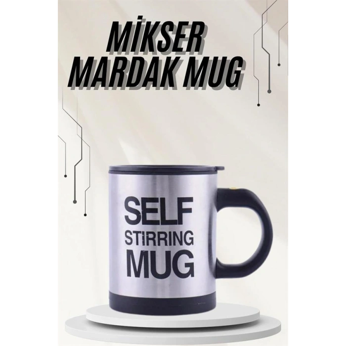 VipMarketim Karıştırıcı Özellikli Mikser Kupa Bardak Termos Bardak