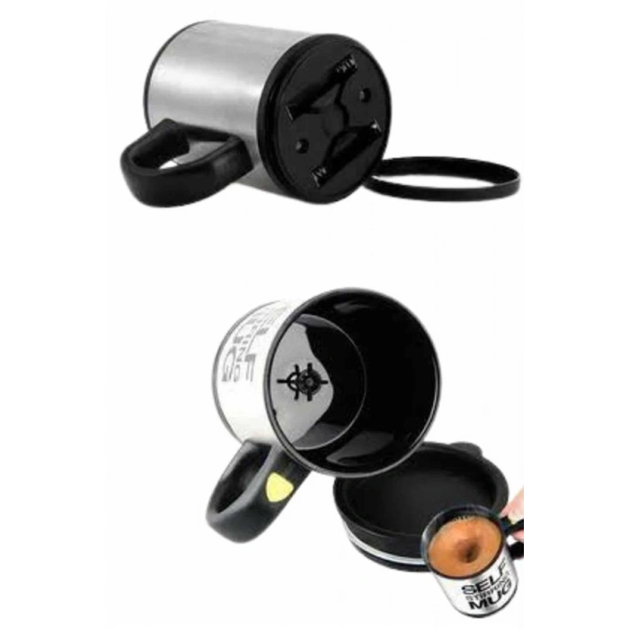 VipMarketim Karıştırıcı Özellikli Mikser Kupa Bardak Termos Bardak