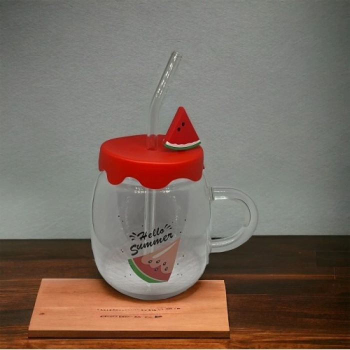 VipMarketim Karpuz Tasarımlı Kupa Bardak