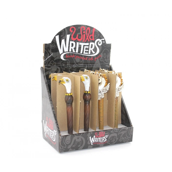 VipMarketim Kartal Ve Unicorn Polyester Tükenmez Kalem