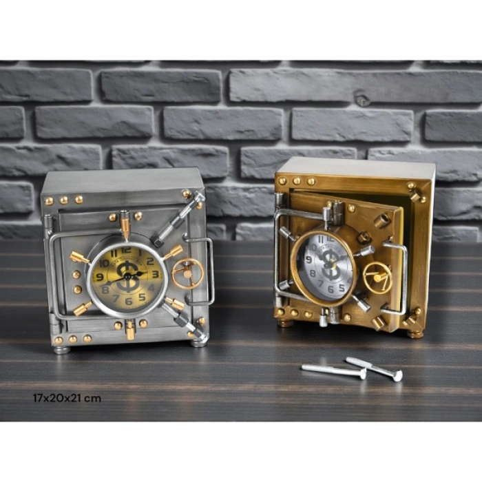 VipMarketim Kasa Tasarımlı Masaüstü Saat