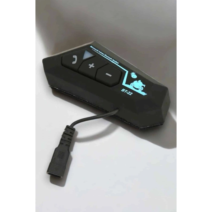 VipMarketim Kask Kulaklık Bluetooth Motosiklet Kulaklık Intercom Su Geçirmez