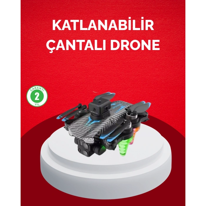 VipMarketim Katlanabilir Drone 1080P Kamera 0-100m Uçuş Mesafeli