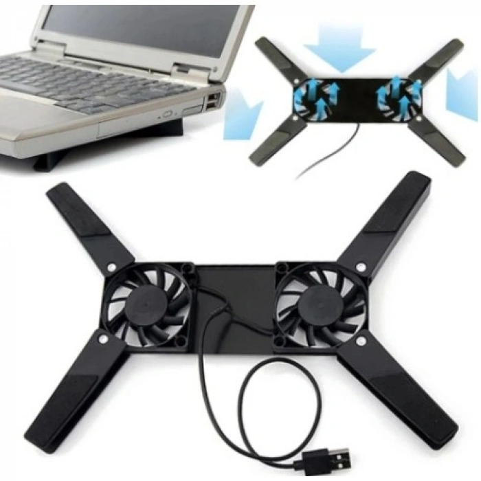 VipMarketim Katlanabilir Laptop Soğutucu 2 fanlı
