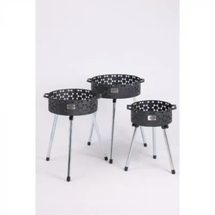 VipMarketim Katlanabilir Lüks Mangal No 2 Orta Boy