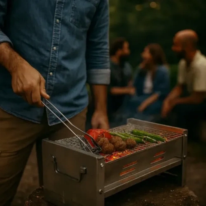 VipMarketim Katlanabilir Mangal