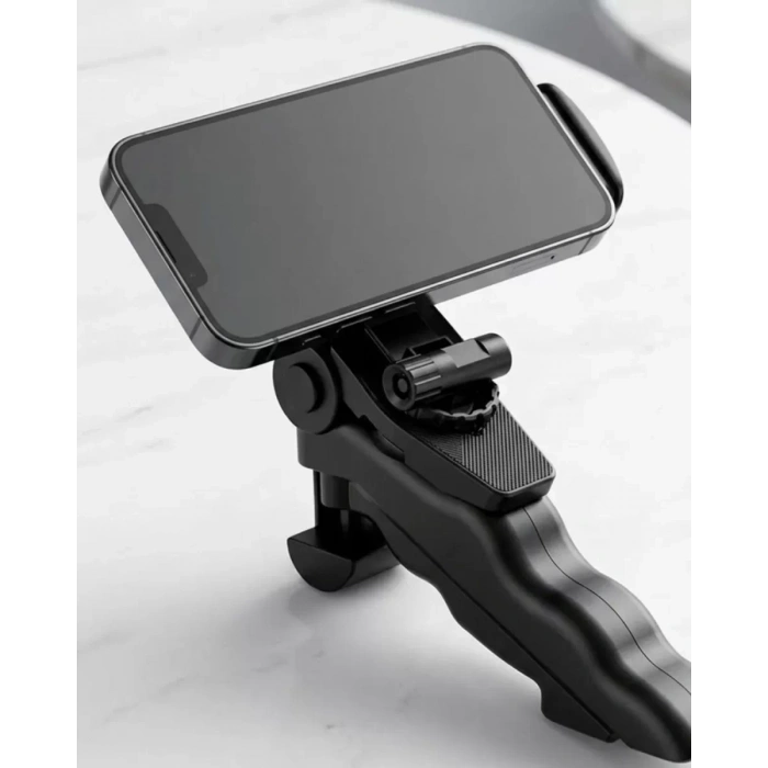 VipMarketim Katlanabilir Mini Telefon Tripodu Masaüstü Telefon Standı 360 Derece Ayarlanabilir