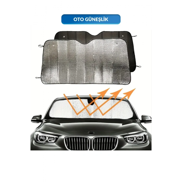 VipMarketim Katlanabilir Ön Cam Güneşlik Isı Önleyici Araç Perdesi Volkswagen Passat Peugeot 3008 Skoda Superb Nissan Qashqai