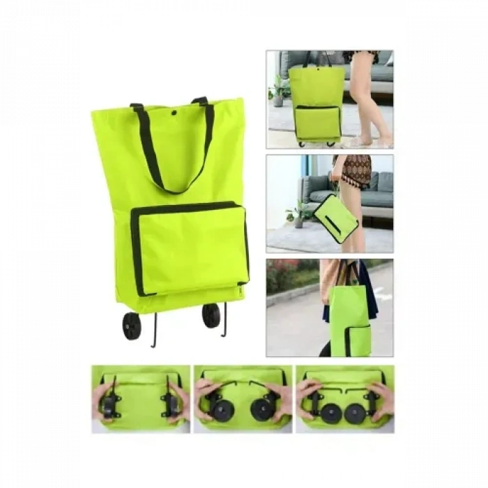 VipMarketim Katlanabilir Pazar Arabası