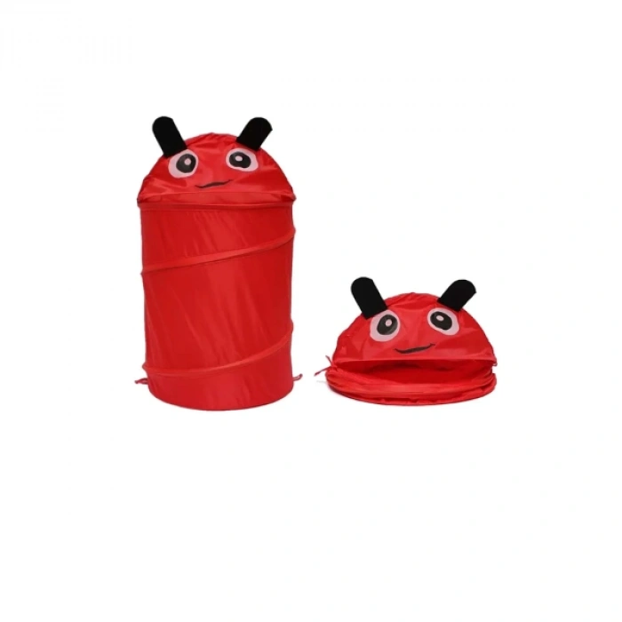 VipMarketim Katlanabilir Sevimli Oyuncak ve Çamaşır Sepeti