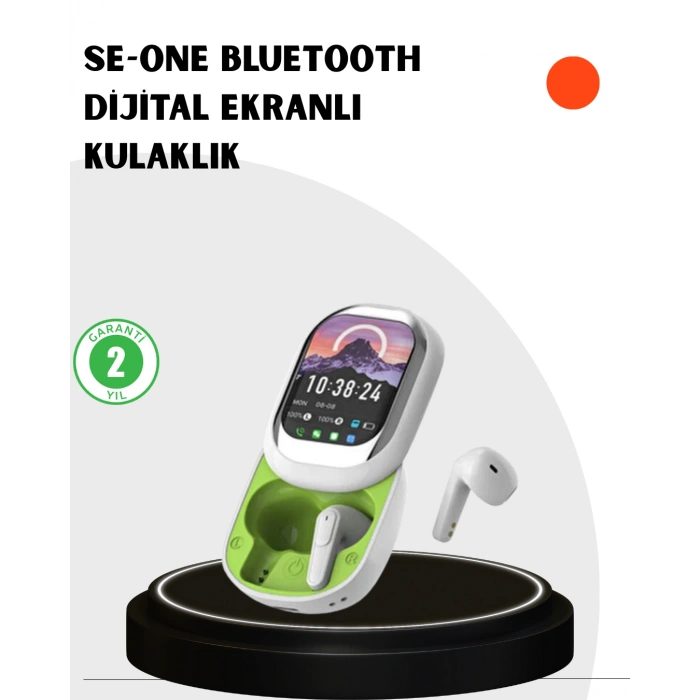 VipMarketim Kayar Kapaklı Şarj Kutusu Ve Dokunmatik Ekranlı Bluetooth Stereo Kulaklık